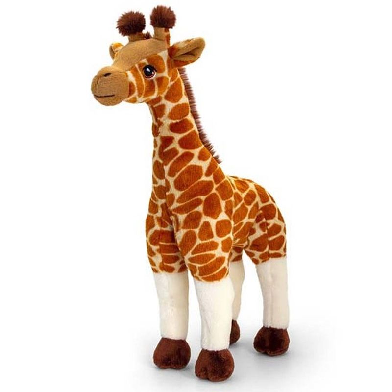 Foto van Pluche giraffe knuffel van 40 cm - knuffeldier