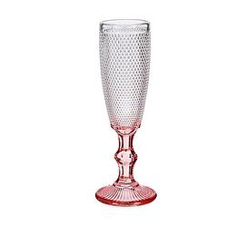Foto van Champagneglas punten glas 6 stuks (180 ml)
