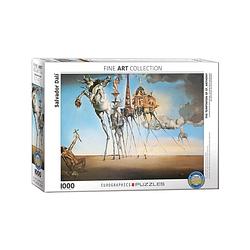 Foto van Eurographics puzzel the temptation of st. anthony - salvador dalí - 1000 stukjes