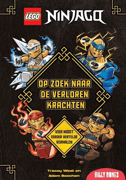 Foto van Lego ninjago - op zoek naar de verloren krachten - hardcover (9789062360024)