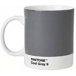 Foto van Pantone mok 375 ml porselein grijs