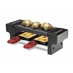 Foto van Techwood gourmetset duo 2-in-1 grillen - racletten