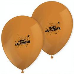 Foto van Procos ballonnen spooky halloween 28 cm oranje 8 stuks