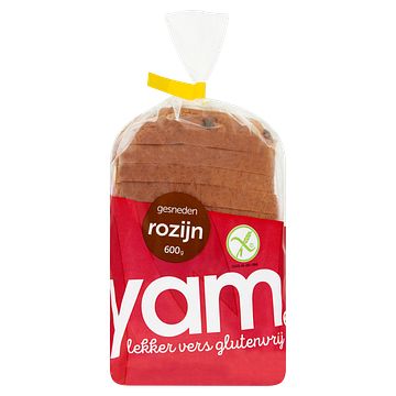 Foto van Yam rozijnenbrood glutenvrij bij jumbo