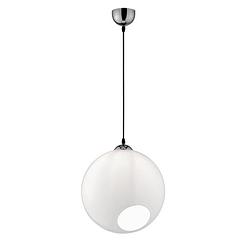 Foto van Moderne hanglamp clooney - metaal - chroom