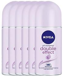 Foto van Nivea double effect roll-on voordeelverpakking