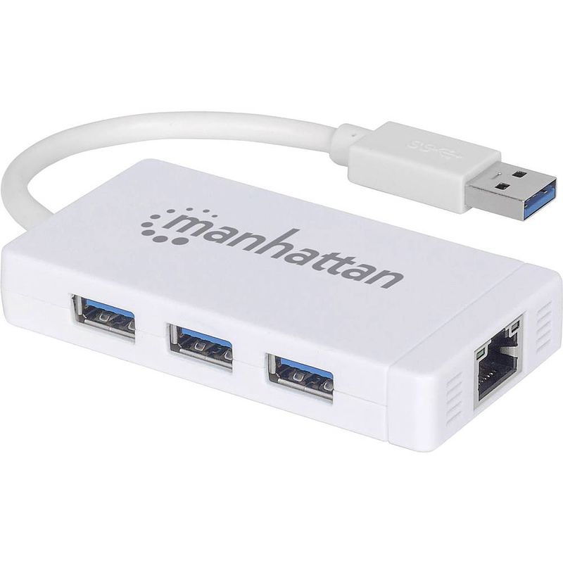 Foto van Manhattan 507578 netwerkadapter 1 gbit/s usb 3.2 gen 1 (usb 3.0)