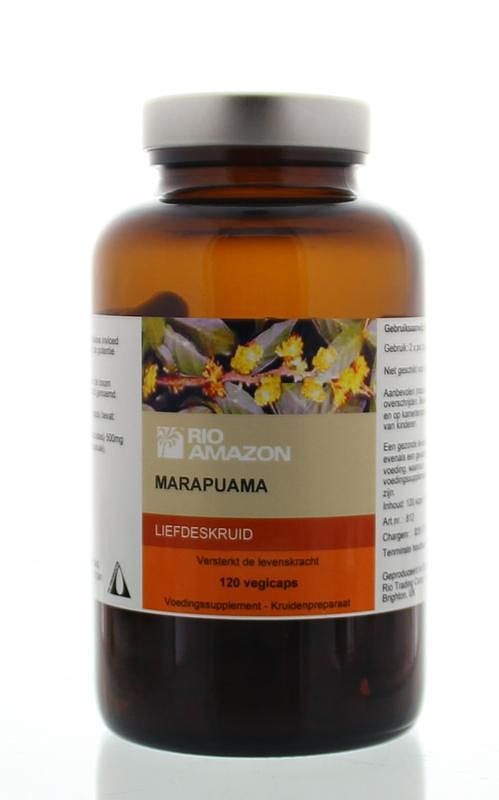 Foto van Rio amazon marapuama liefdeskruid capsules