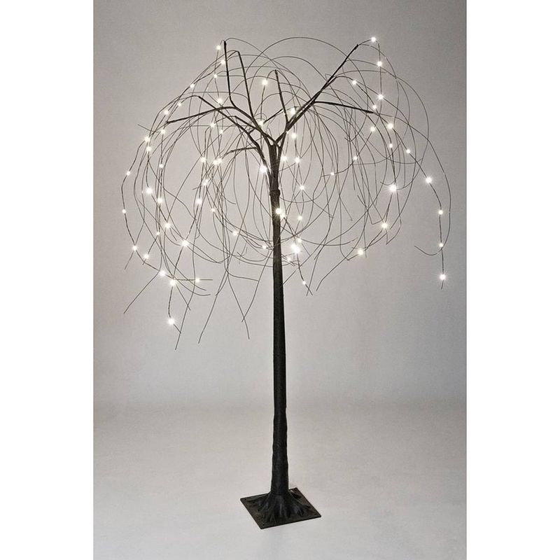 Foto van Maxxhome decoratieve kerstboom - lichttak - wilgenboom - 80cm - 72 led - warm wit licht