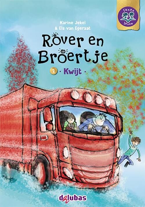 Foto van Rover en broertje - kwijt - karine jekel - hardcover (9789053008430)