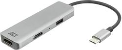 Foto van Act usb-c 4k hdmi/usb-a multiport adapter