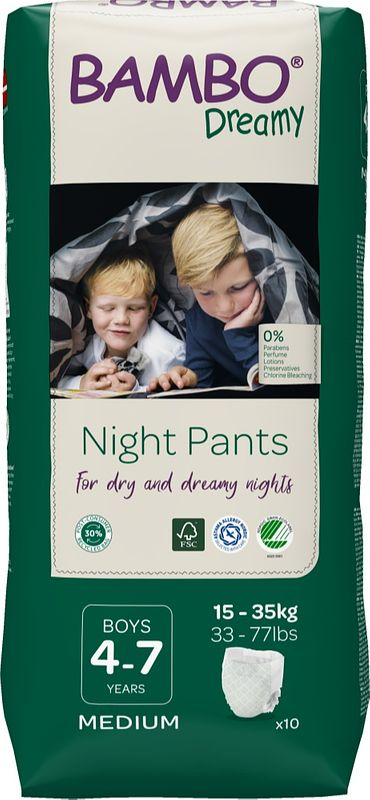 Foto van Bambo nature dreamy pants medium 4-7 jaar - voor jongens