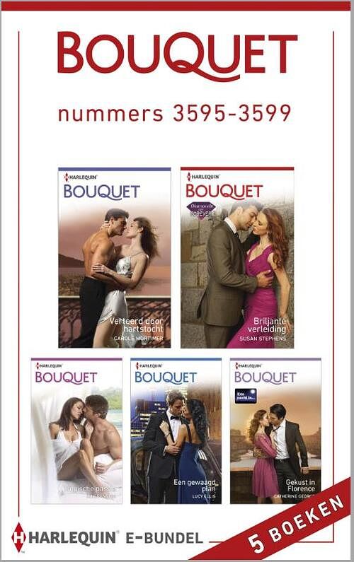 Foto van Bouquet e-bundel nummers 3595-3599 (5-in-1) - carole mortimer - ebook (9789402510423)