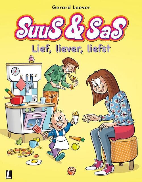 Foto van Suus & sas 21 - lief, liever, liefst - gerard leever - paperback (9789088866944)