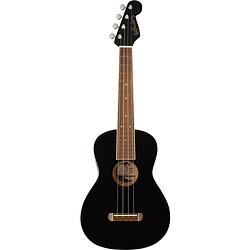 Foto van Fender california coast avalon wn black tenor ukelele