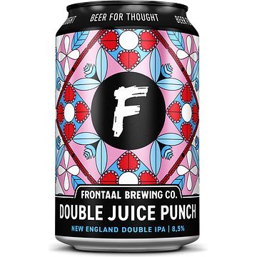 Foto van Frontaal double juice punch blik 330ml bij jumbo