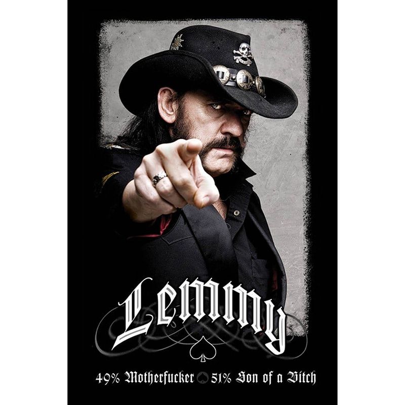 Foto van Pyramid lemmy 49 mofo poster 61x91,5cm