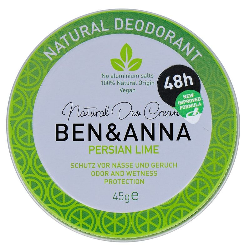 Foto van Ben & anna deodorant crème - persian lime