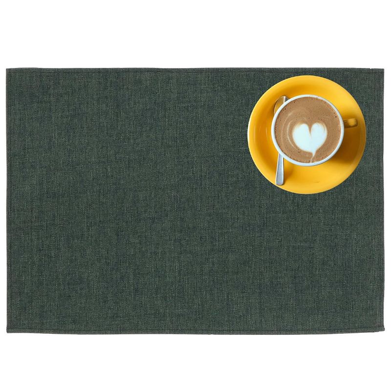 Foto van Outdoor buiten placemat kiko - groen - 30 x 45 cm - 4 stuks