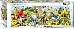 Foto van Garden birds - greg giordano panorama (1000 stukjes) - puzzel;puzzel (0628136653381)