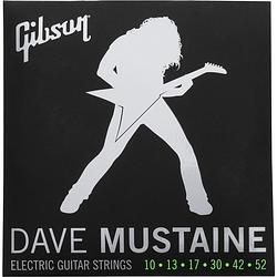 Foto van Gibson dave mustaine electric guitar string set signature gauge snarenset voor elektrische gitaar