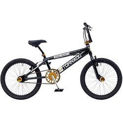 Foto van Bike fun tornado 20 inch 55 cm junior v-brake zwart