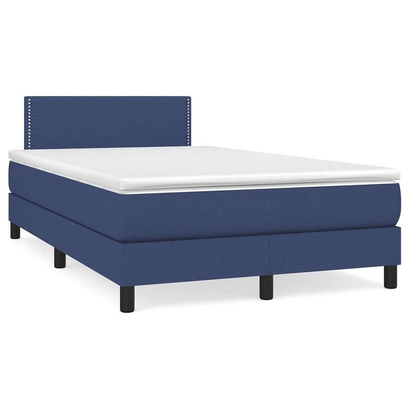 Foto van The living store boxspringbed - bed - 203 x 120 x 78/88 cm - duurzaam materiaal