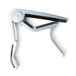 Foto van Dunlop 84fn trigger capo acoustic flat nickel capo voor klassieke gitaar