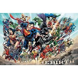 Foto van Gbeye dc universe rebirth poster 91,5x61cm