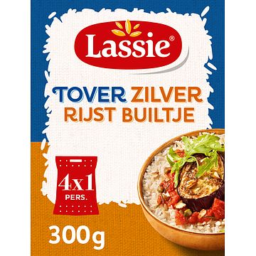 Foto van Lassie builtjes half volkoren toverrijst 300g bij jumbo