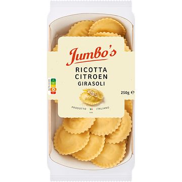 Foto van La place verse pasta girasoli ricotta siciliaanse citroenrasp ca. 250g bij jumbo