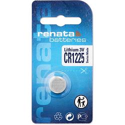 Foto van Cr1225 knoopcel lithium 3 v 48 mah renata cr1225 1 stuk(s)