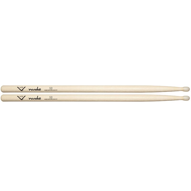 Foto van Vater vhn5bn nude 5b drumstokken met nylon tip