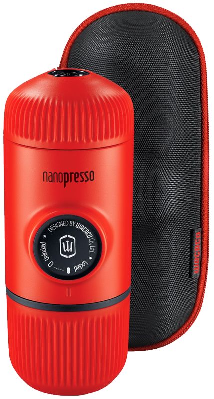 Foto van Wacaco portable espresso apparaat nanopresso (lava red)