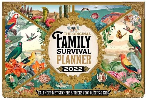 Foto van De family survival planner 2022 - uitgeverij thoeris en zender - paperback (9789082633559)