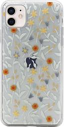 Foto van Bluebuilt wild blossom soft case apple iphone 11 back cover transparant