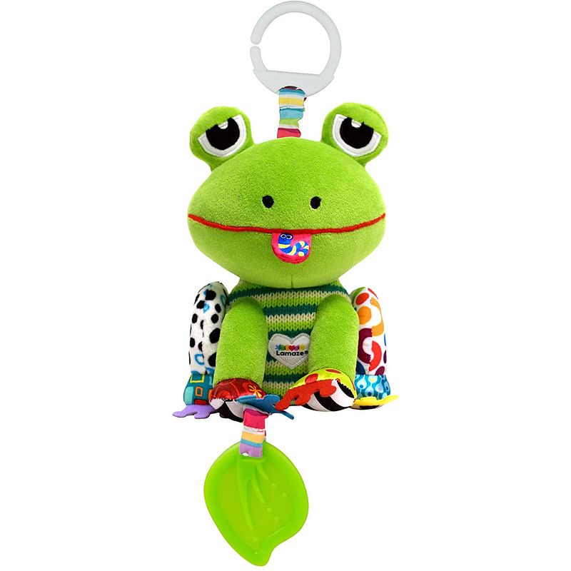 Foto van Lamaze knuffel jibber jabber jake junior 25 cm pluche groen