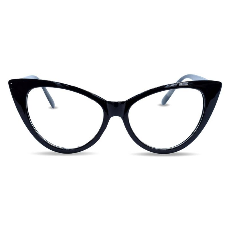 Foto van Montour bril - juf - zonder sterkte - zwart - montuur - accessoire