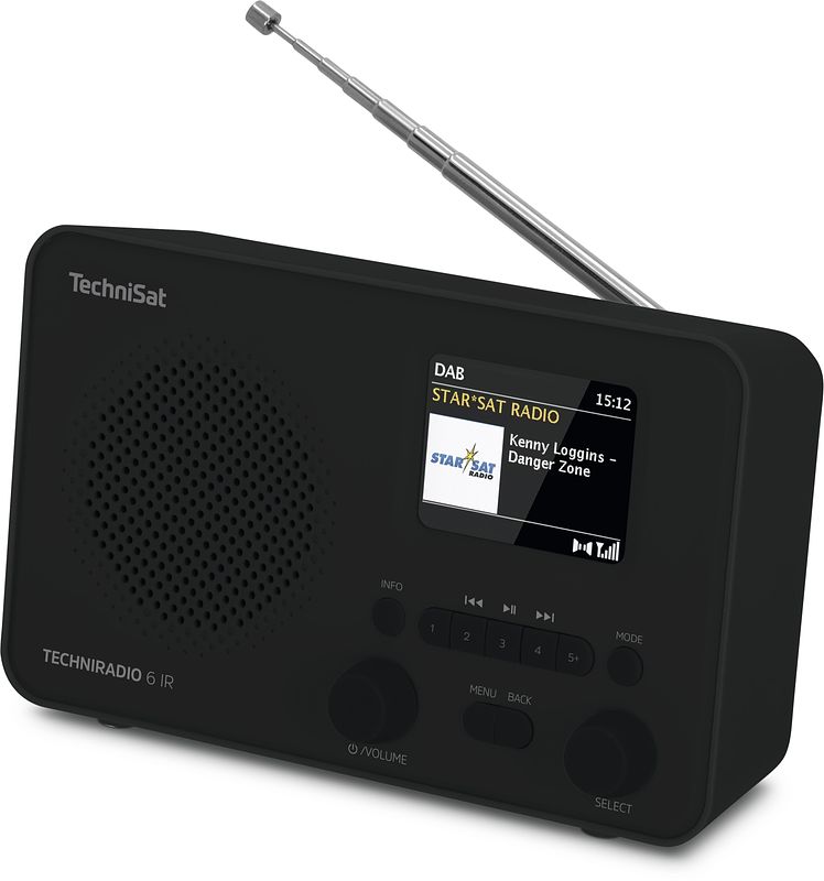 Foto van Technisat techniradio 6 ir internet radio zwart