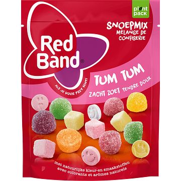 Foto van Red band tum tum snoepmix zacht zoet 220g bij jumbo