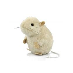 Foto van Pluche knuffel muis wit 13 cm