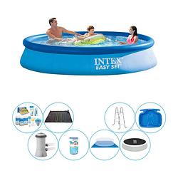 Foto van Intex easy set rond 366x76 cm - deluxe zwembad pakket