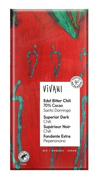 Foto van Vivani superoir dark chili