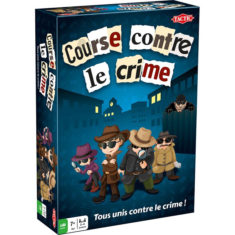 Foto van Tactic bordspel course contre le crime