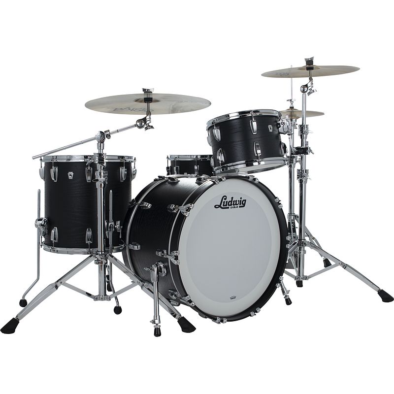 Foto van Ludwig l7344axbhwc classic oak pro beat night oak 3-delige shellset