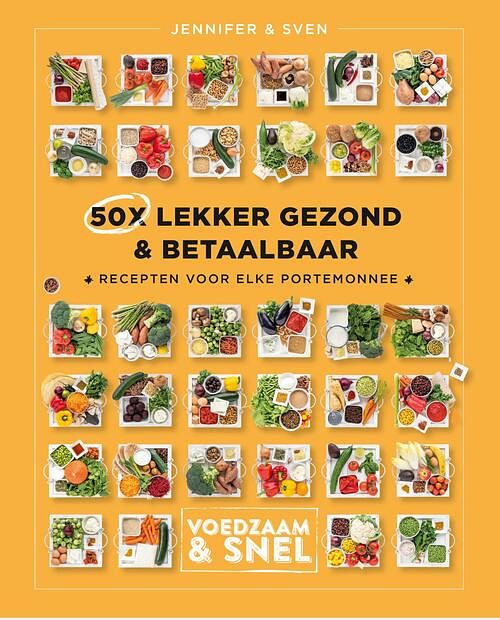 Foto van 50x lekker gezond & betaalbaar - jennifer & sven - ebook (9789043929936)