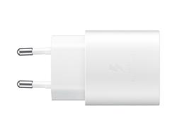 Foto van Samsung travel adapter 25w fast charger usb-c oplader wit