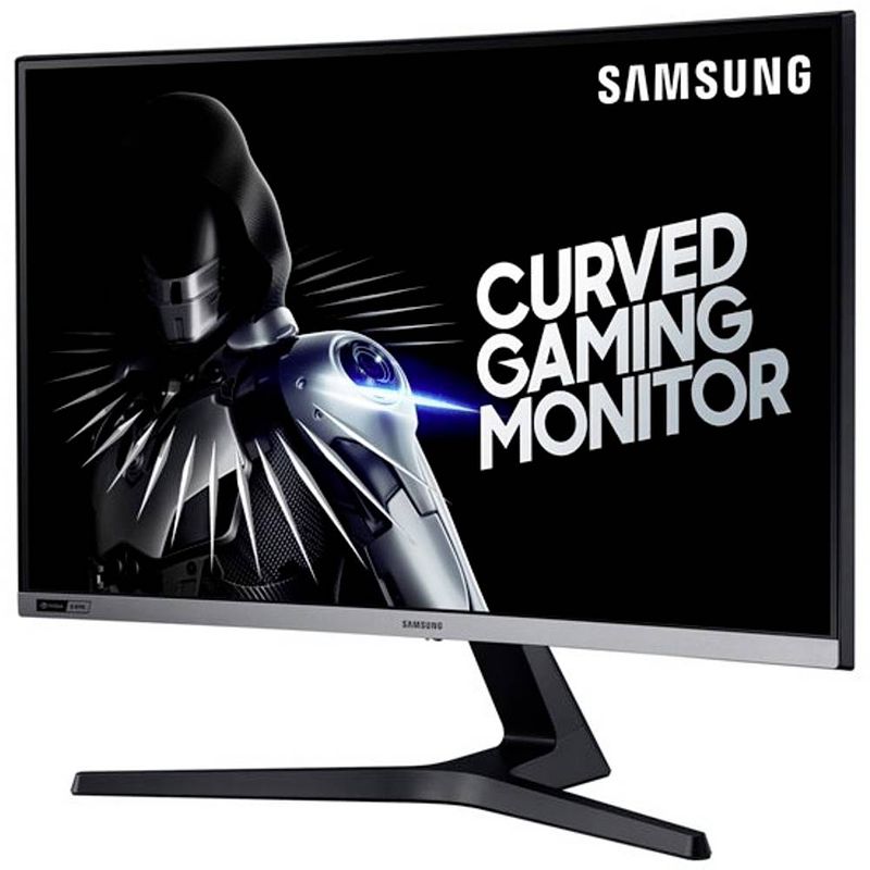 Foto van Samsung c27rg54fqr gaming monitor 68.6 cm (27 inch) energielabel f (a - g) 1920 x 1080 pixel full hd 4 ms displayport, hdmi va lcd