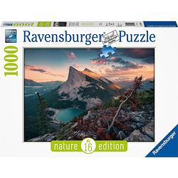 Foto van Ravensburger puzzel rocky mountains 1000