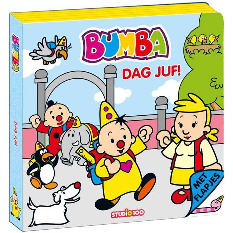 Foto van Studio 100 babyboek bumba dag juf! junior 19 x 19 cm foam